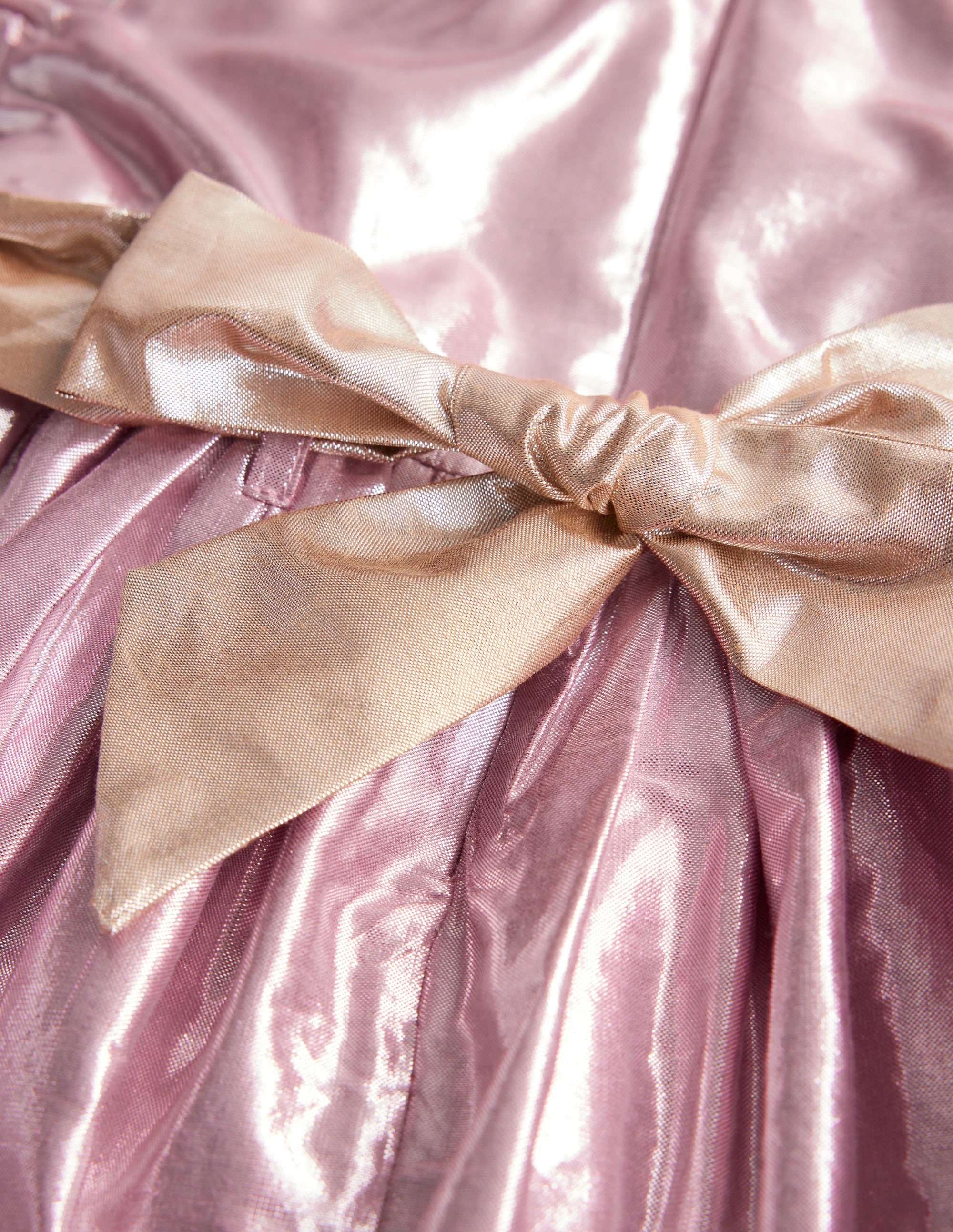 Fit & Flare Party Dress-Pink - Image 3