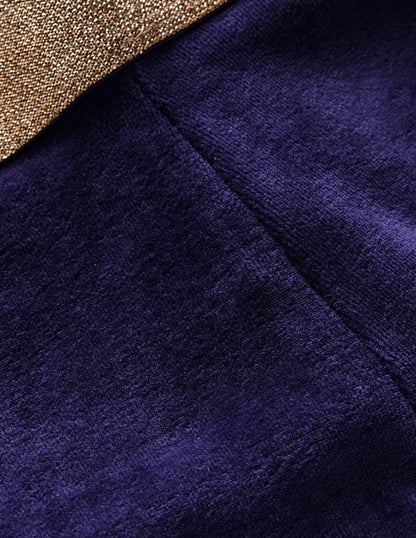 Velvet Leggings-Starboard Blue-3