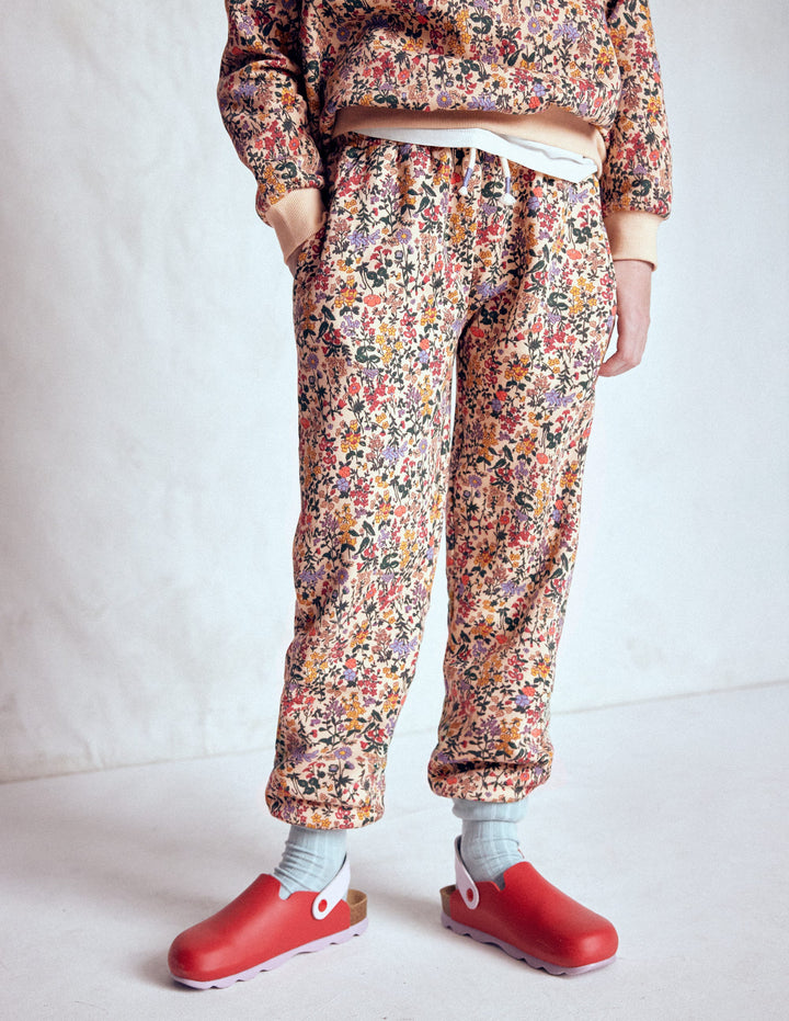 Printed Cosy Joggers-Ditsy Floral