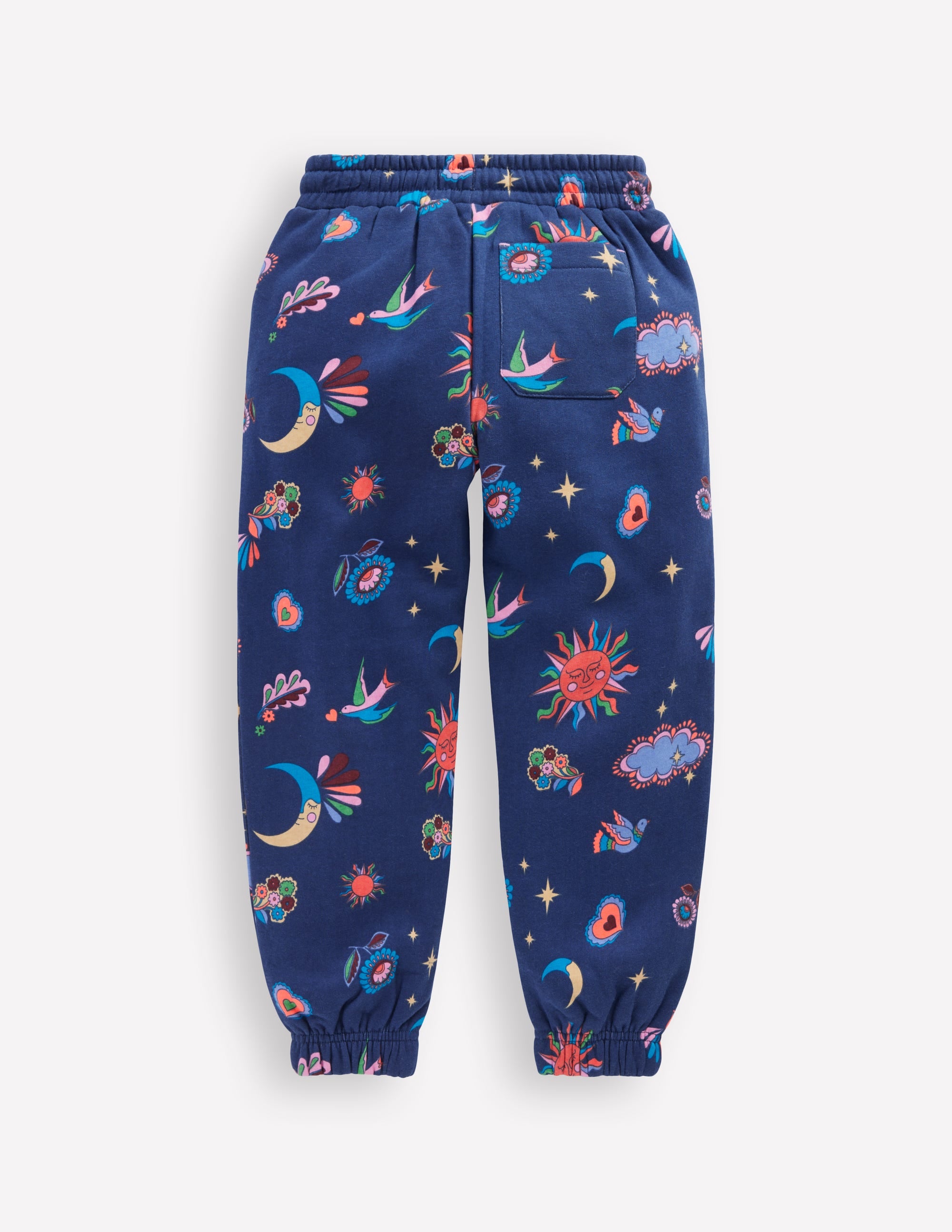 Printed Cosy Joggers-College Navy Celestial - Image 6