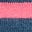 Long Sleeve Relaxed Breton-North Sea Blue/Salmon Pink