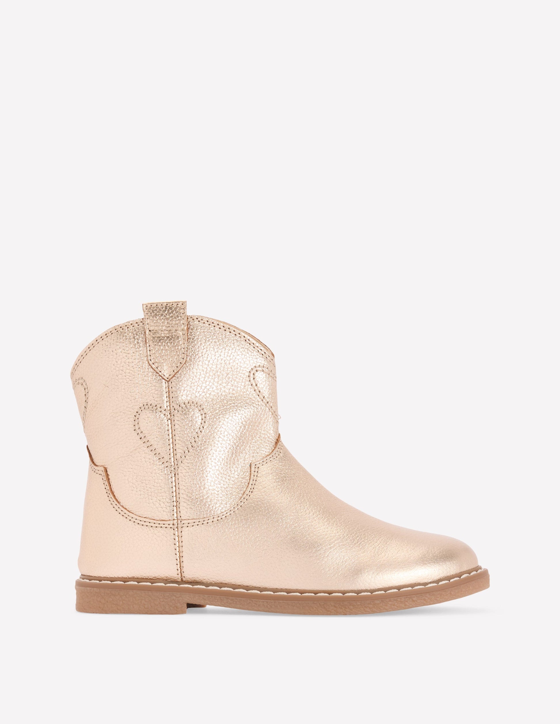 Western Boots-Gold-1