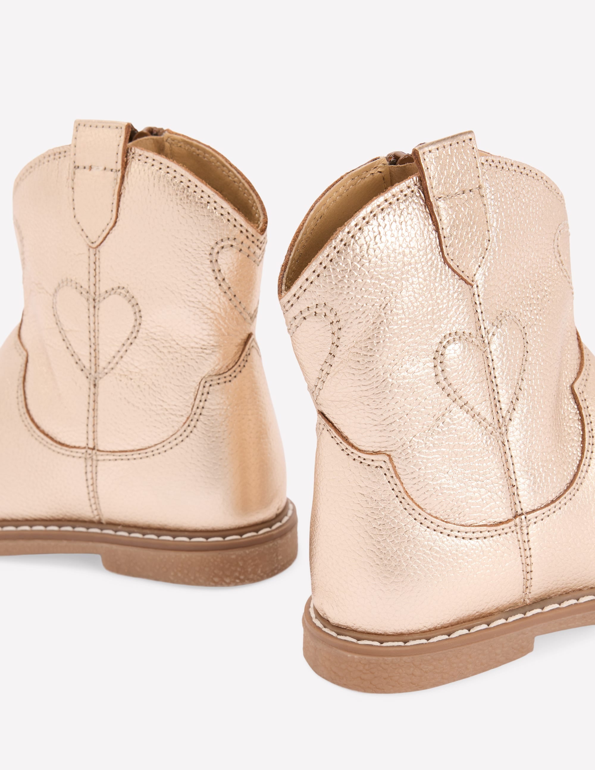 Western Boots-Gold - Image 3