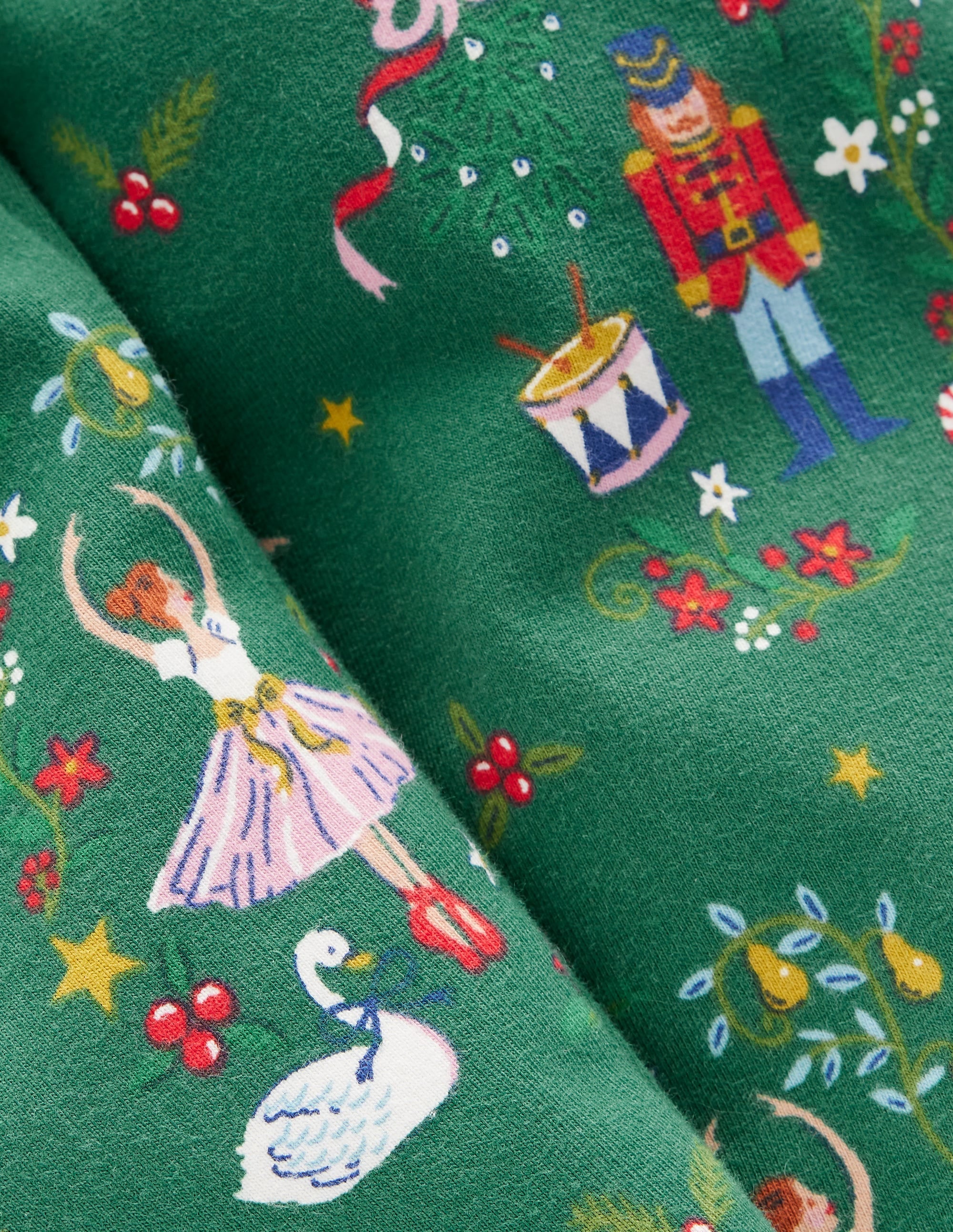 Fun Leggings-Jewel Green Christmas - Image 3
