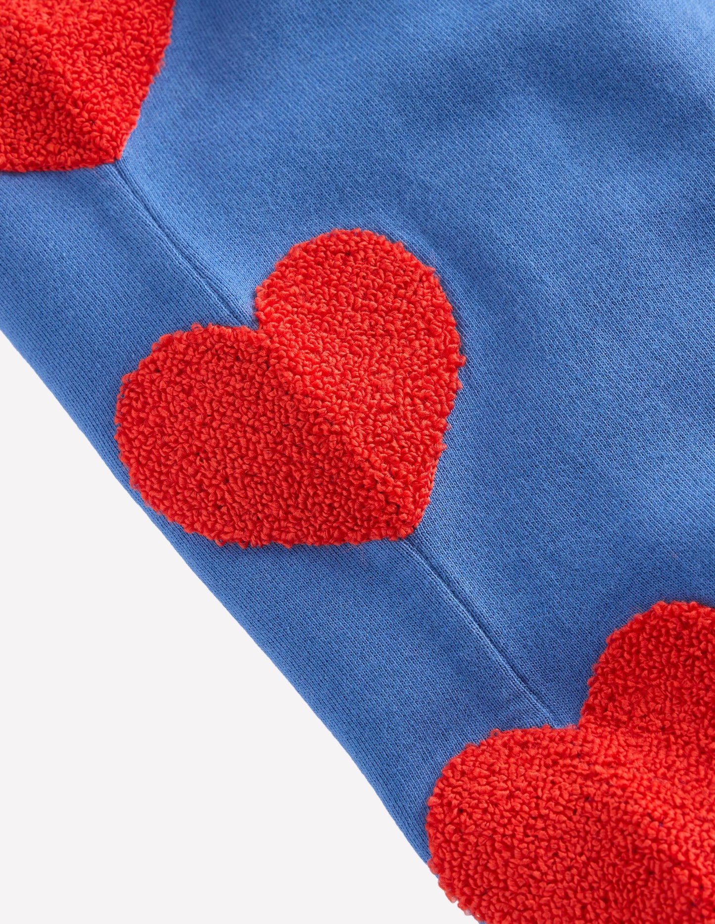 Bobbie Appliqué Joggers-Bluejay Hearts