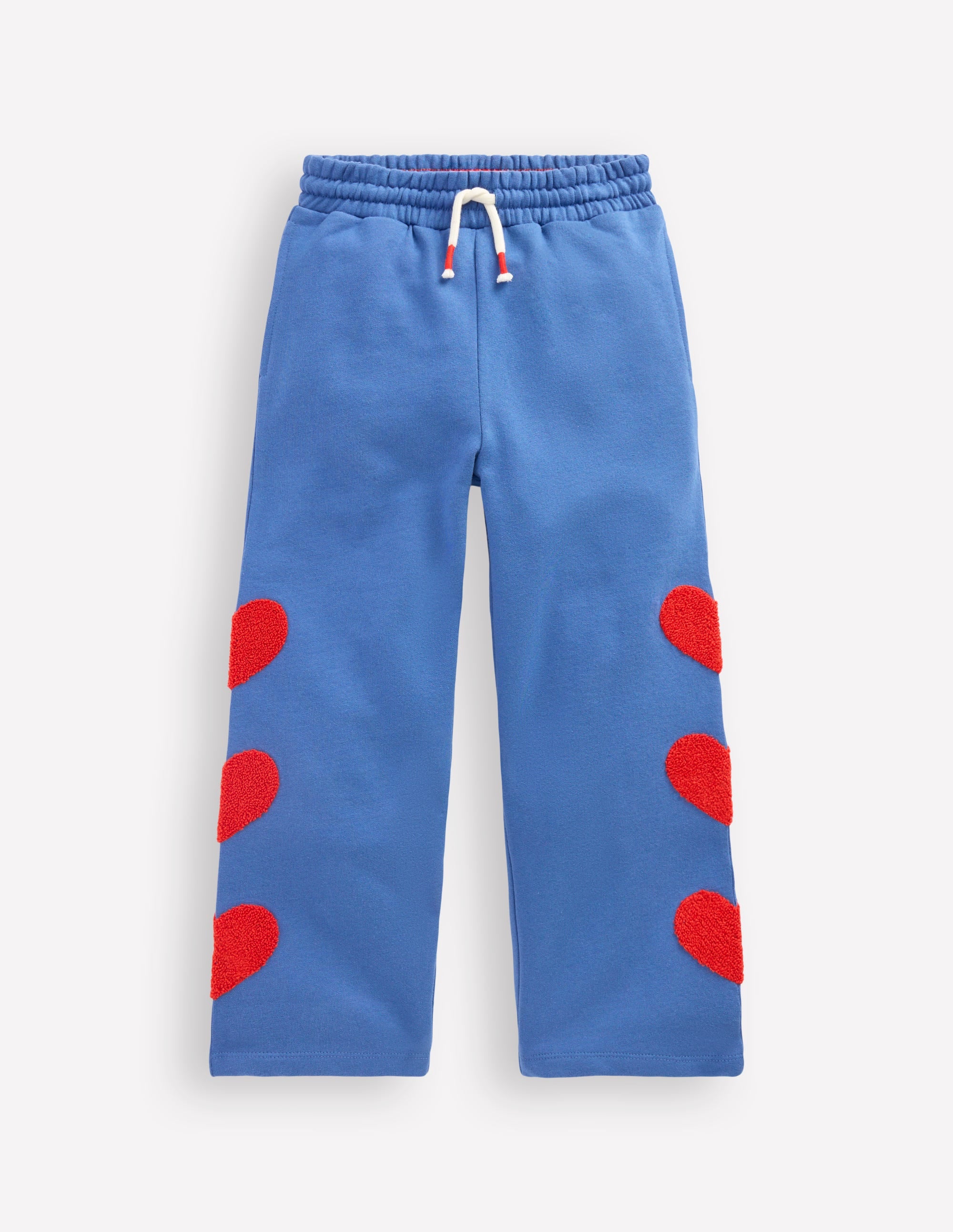 Bobbie Appliqué Joggers-Bluejay Hearts - Image 3