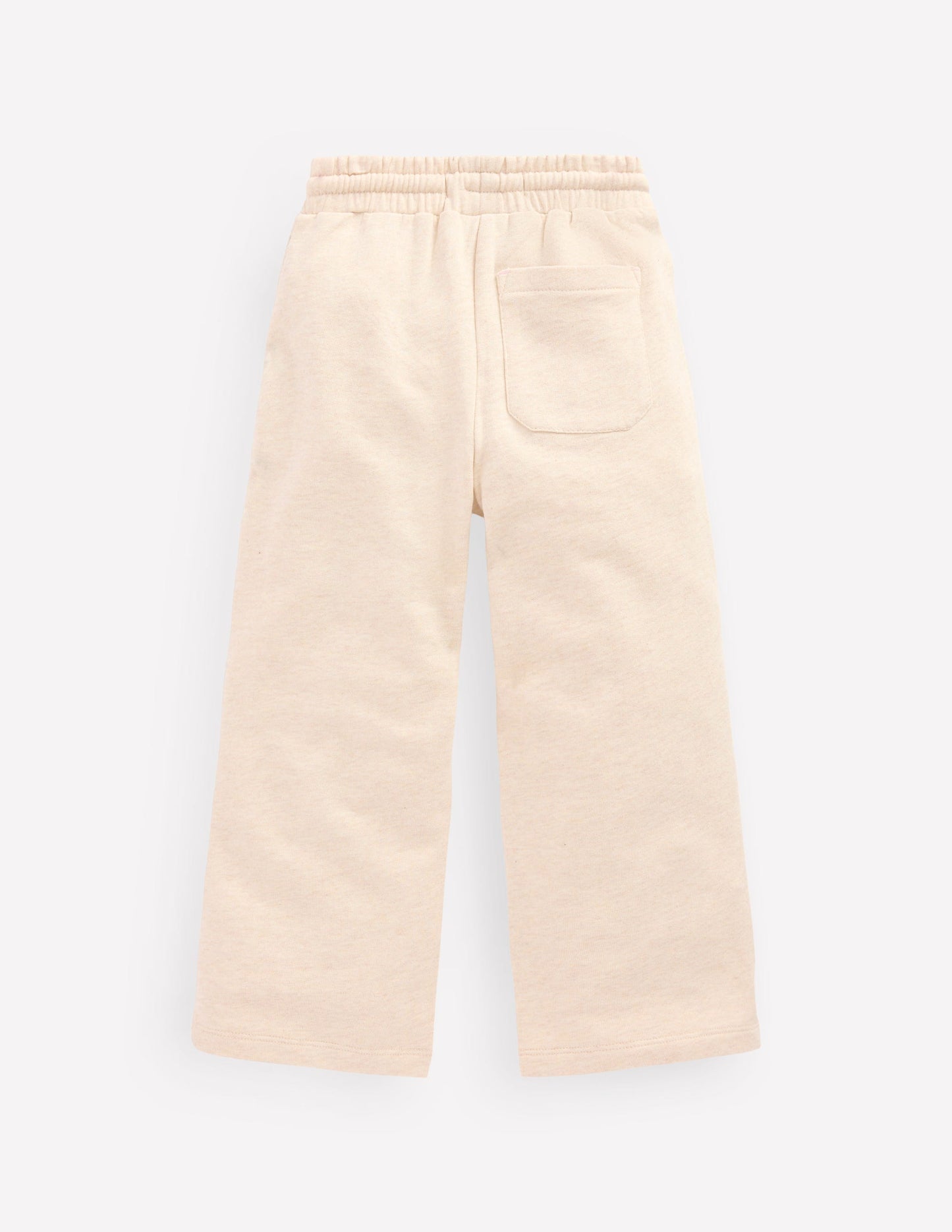 Bobbie Appliqué Joggers-Ivory Rainbows