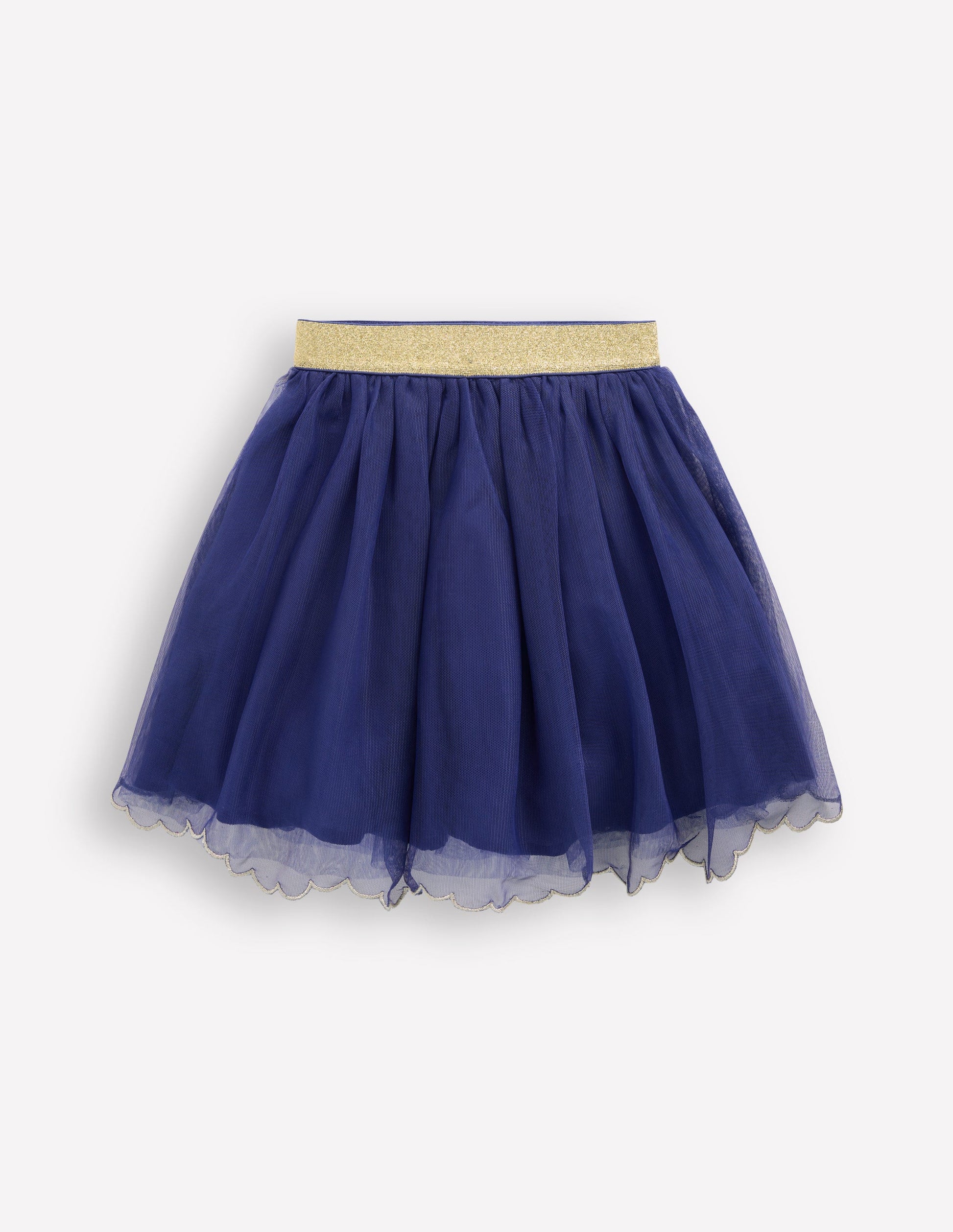 Appliqué Tulle Skirt-Starboard Blue Nutcracker-3