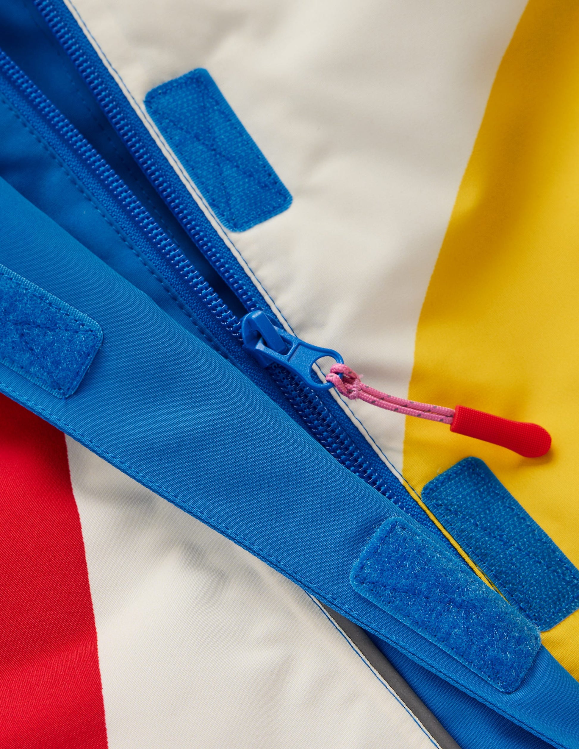 All-weather Waterproof Coat-Multi Rainbow Stripe-3