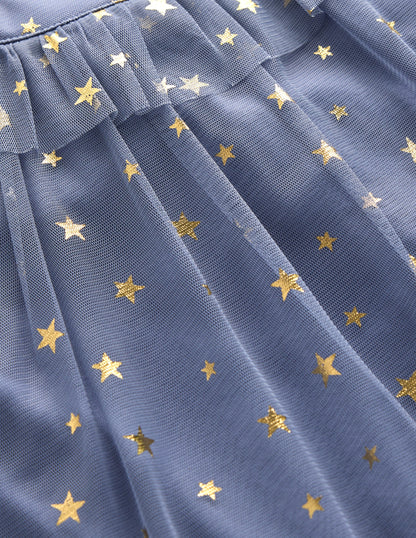 Tulle Party Top-Stormbolt Blue Stars-3