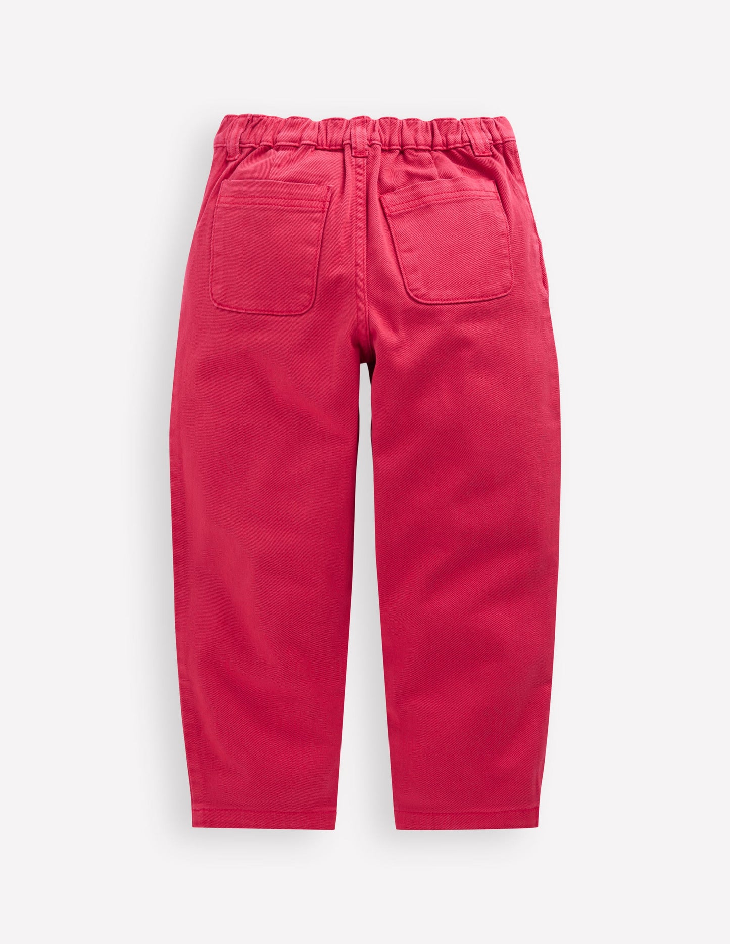 Pleat Jeans-Raspberry Pink