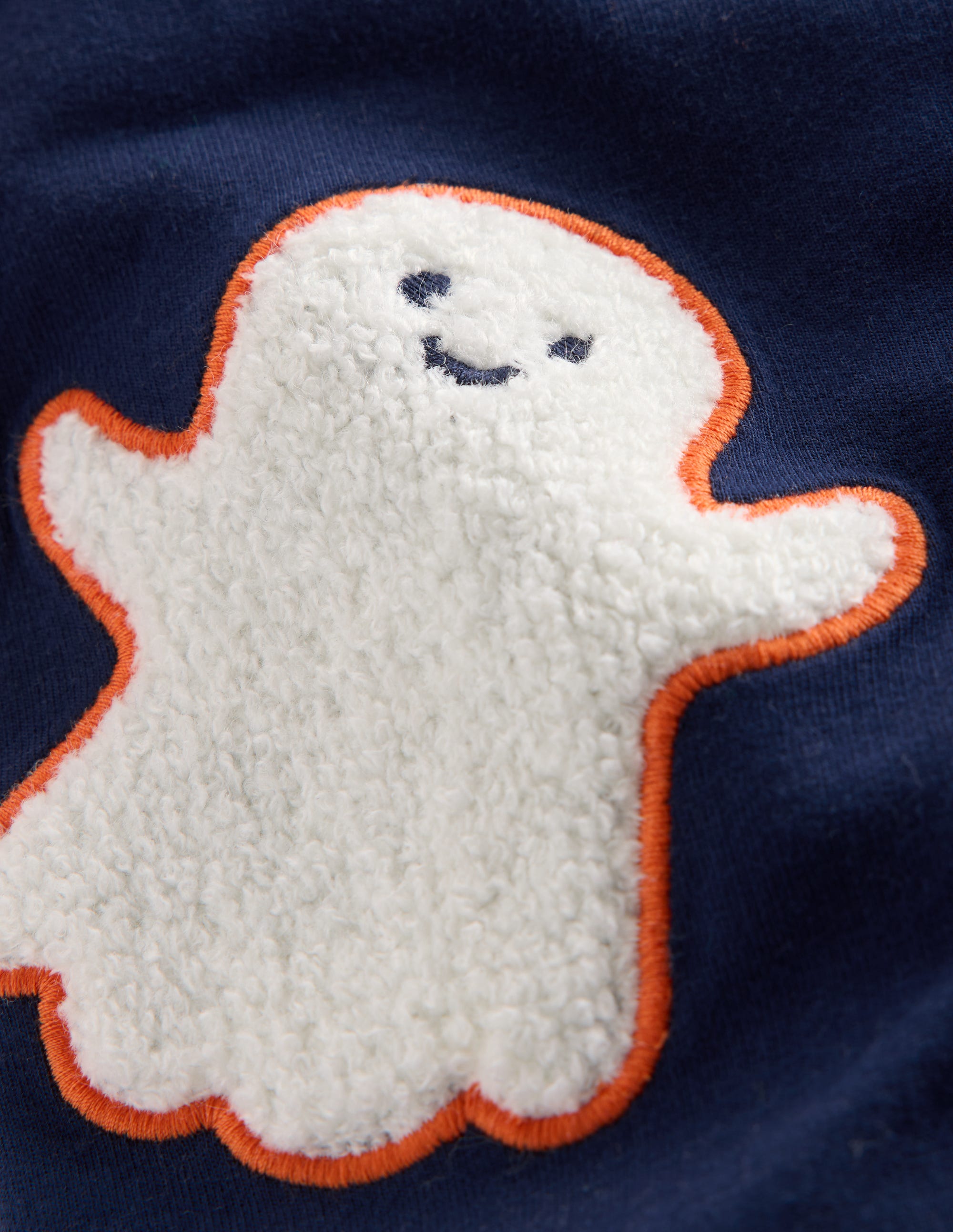 Jersey Dungarees Set-Navy Blue Ghosts - Image 3