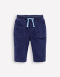 Cosy Lined Trousers-Navy