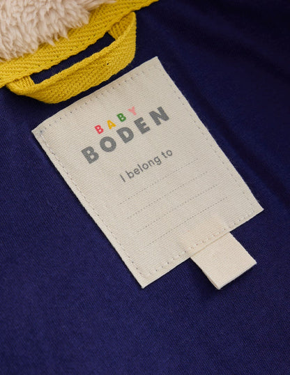 Mixed Borg Jacket-Multi Colour Block-5