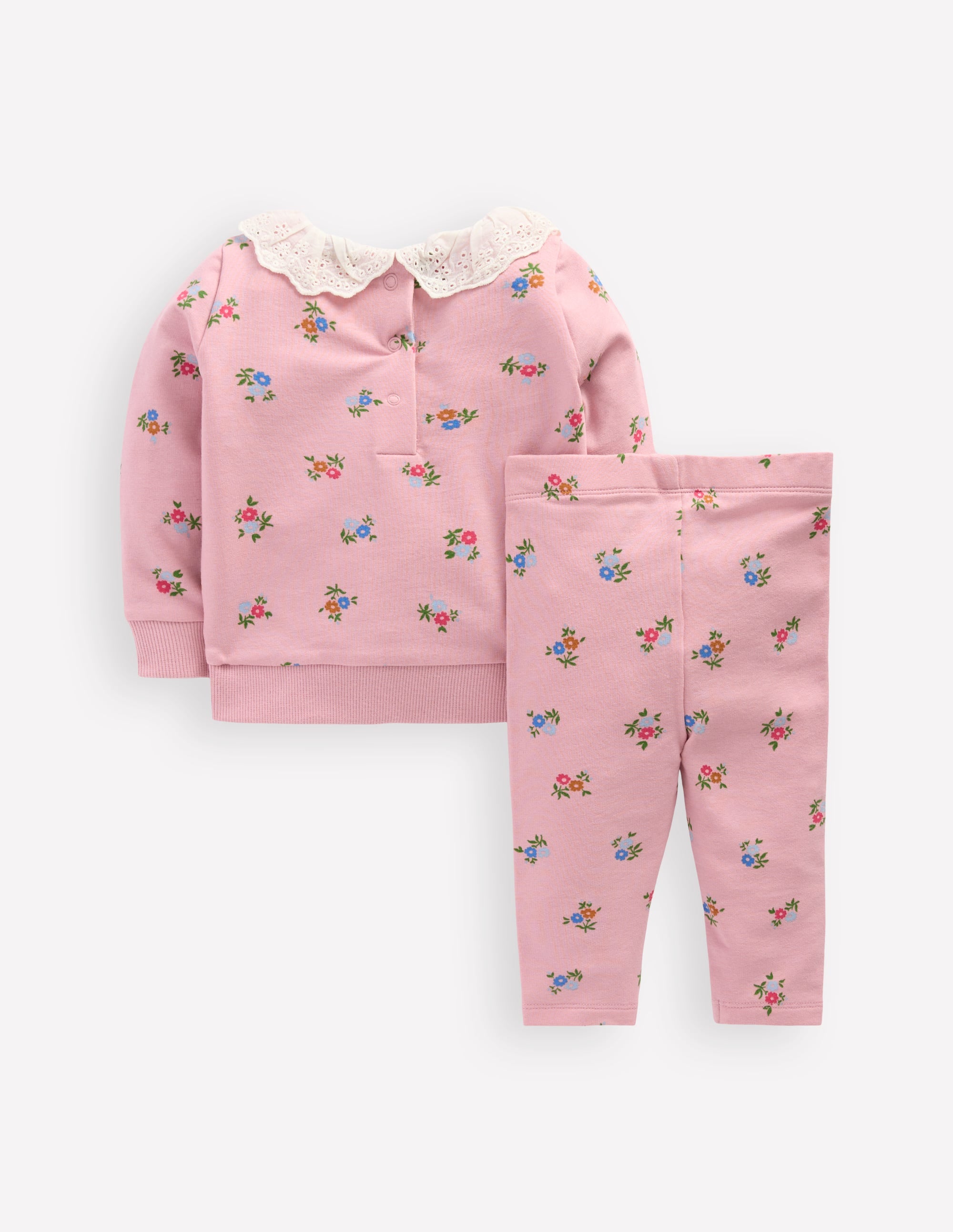 Sweatshirt Play Set-PInk Floral - Image 2