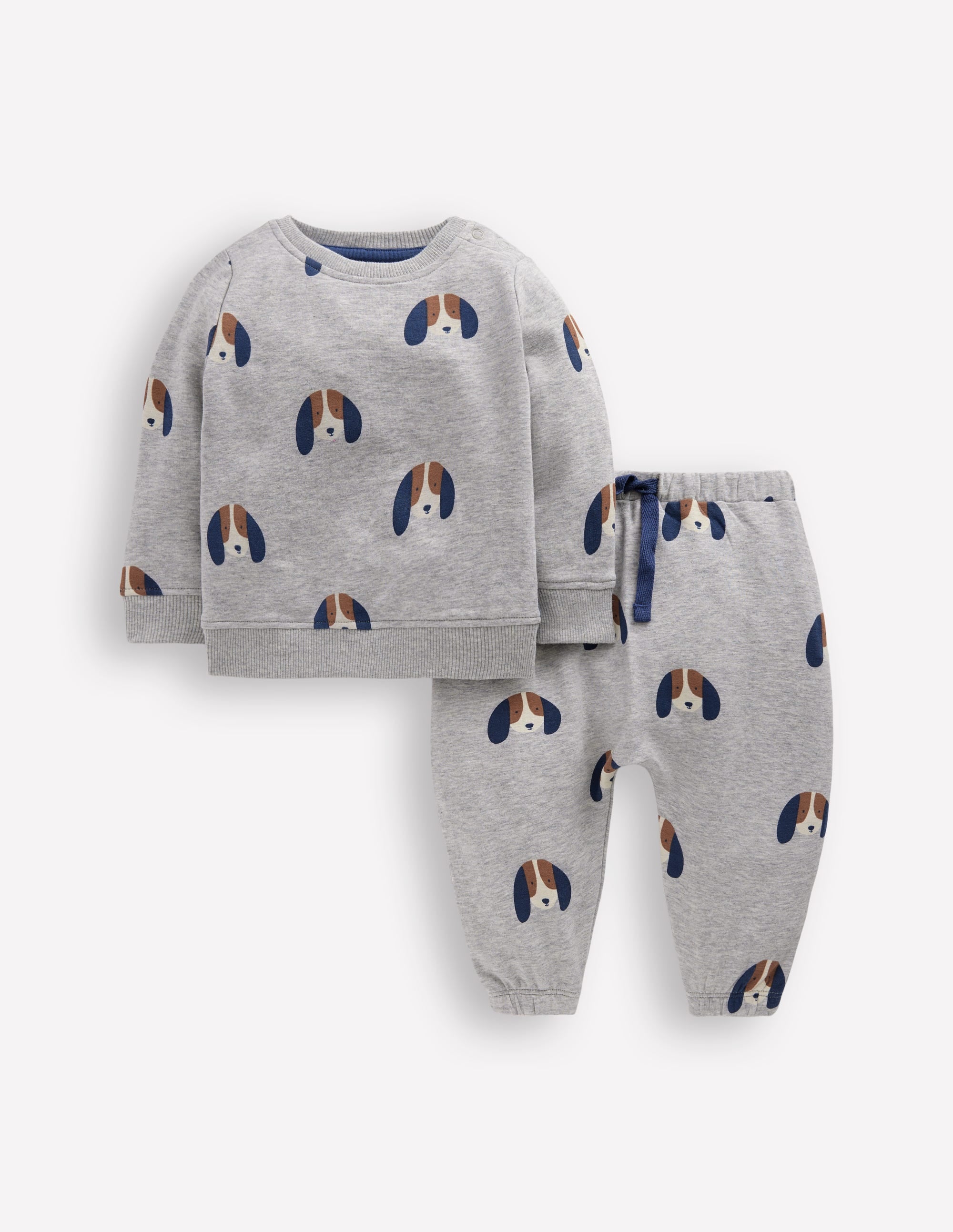 Sweatshirt Play Set-Grey Marl Puppy - Image 1