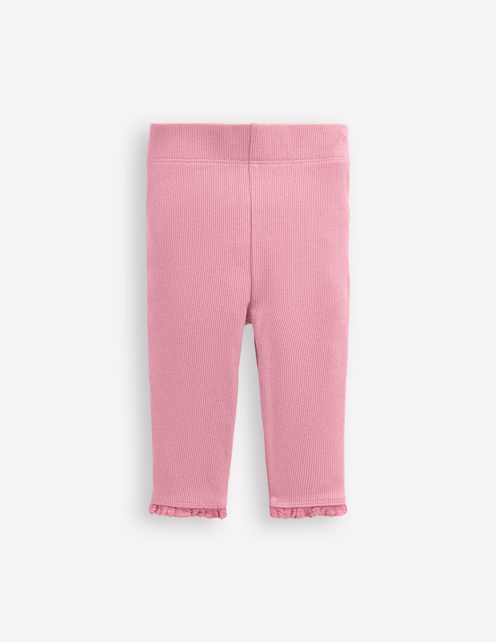 Ribbed Leggings-Vintage Pink - Image 1