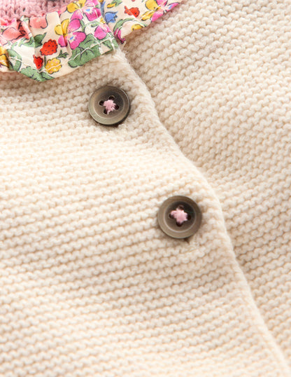 Pretty Knitted Play Set-Ecru Marl Hearts-4