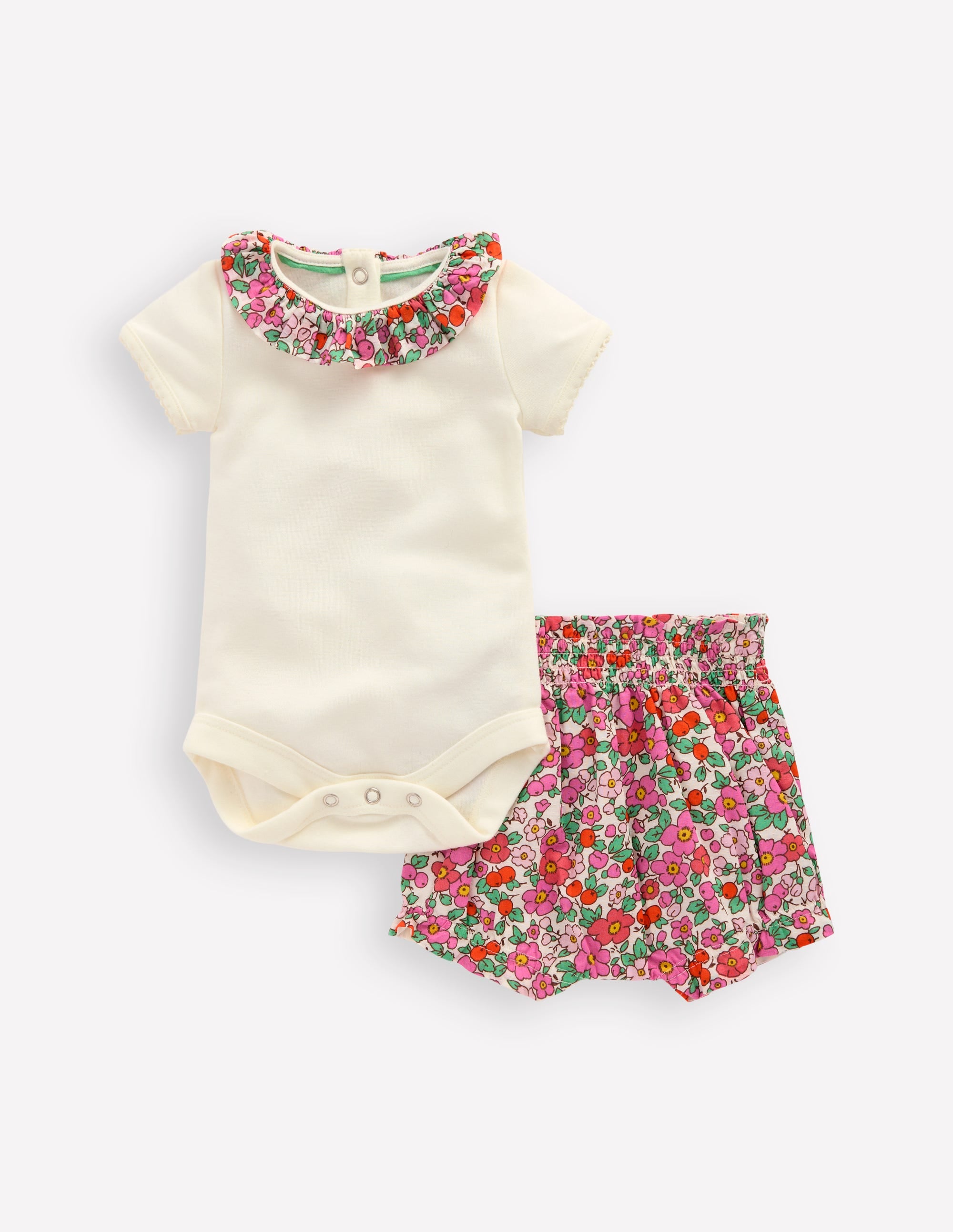 Nostalgic Play Set-Pink Apple Blossom Floral - Image 1