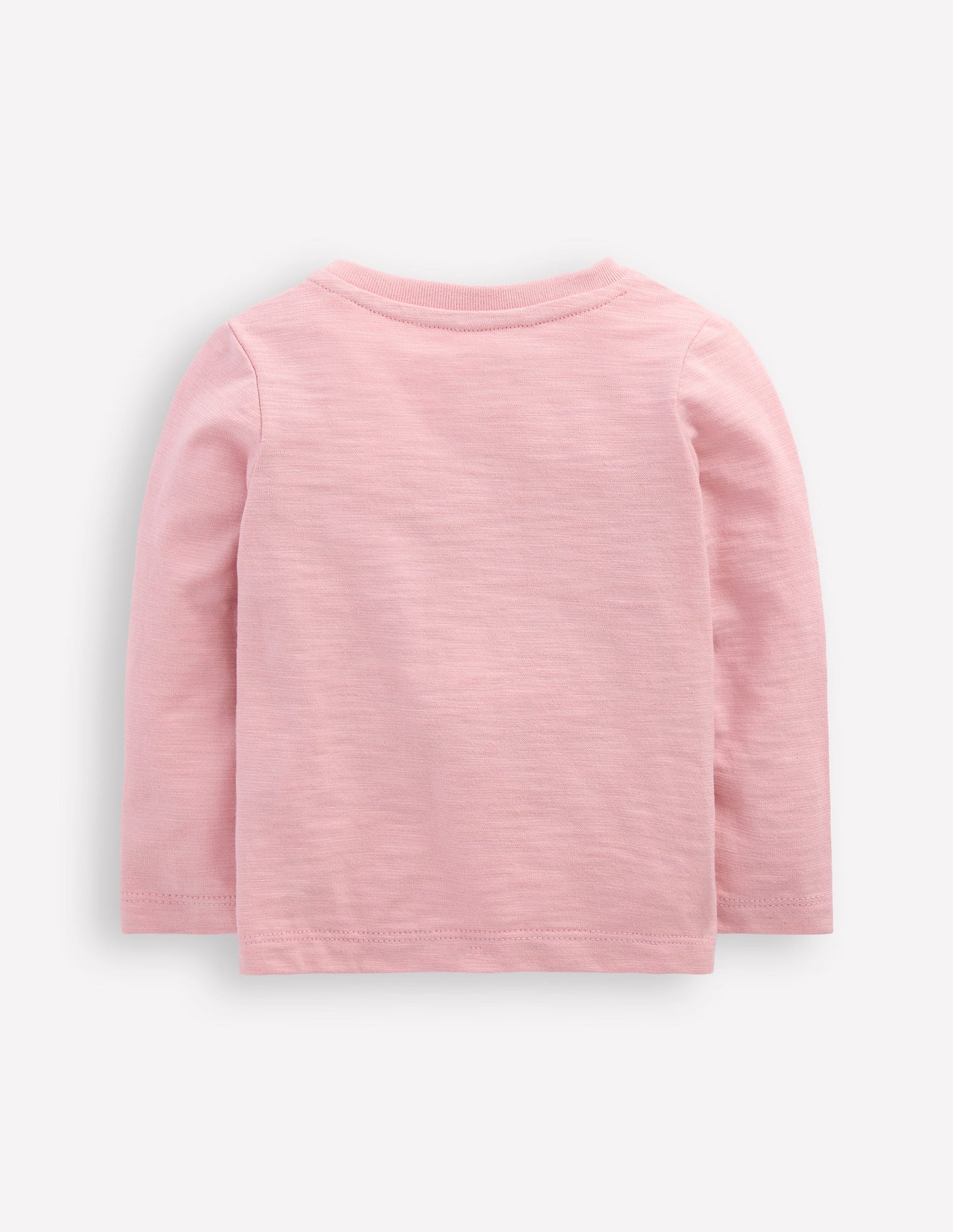 Bouclé Logo T-shirt-Vintage Pink