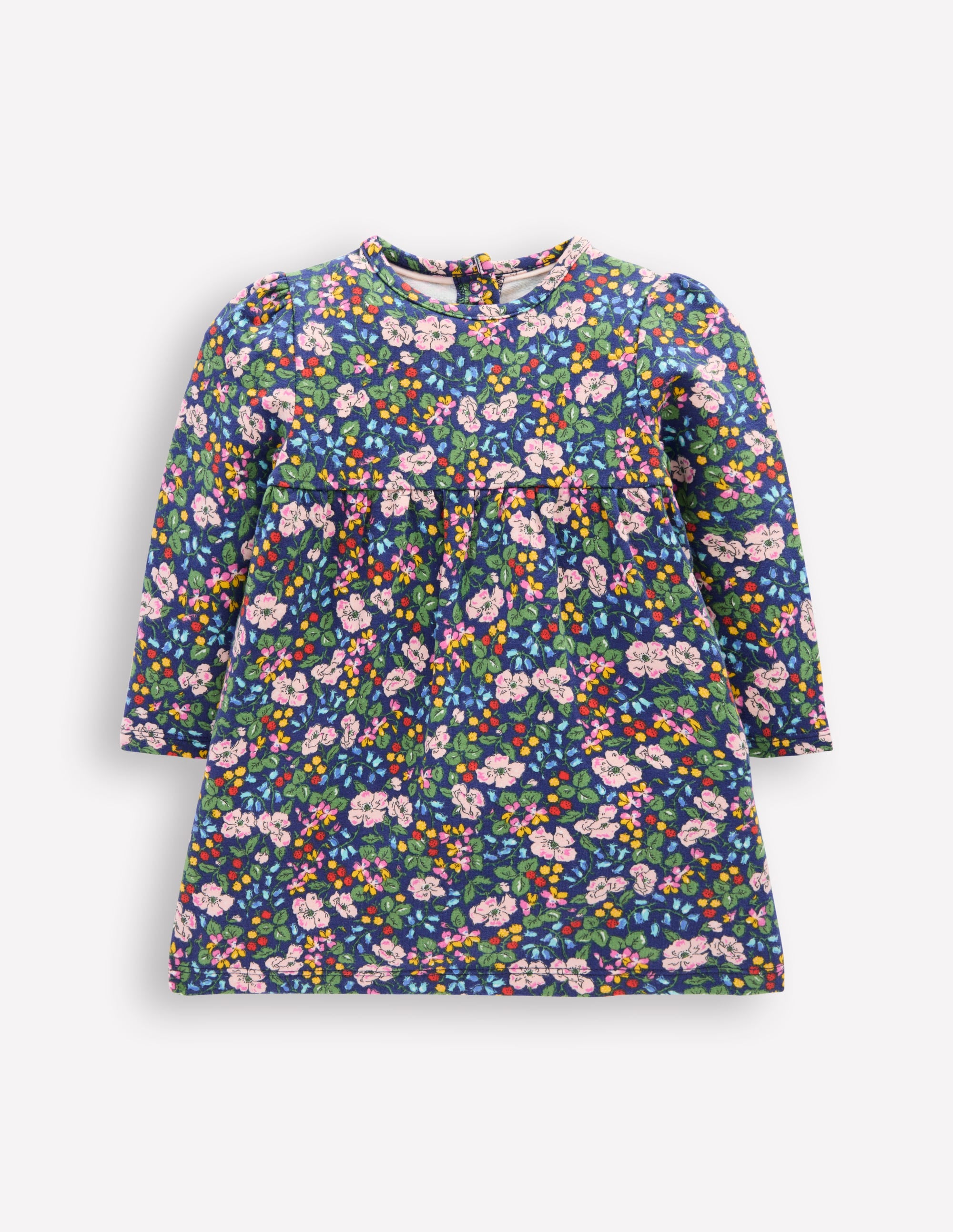 Sweatshirt Dress-Twilight Berry Floral - Image 1
