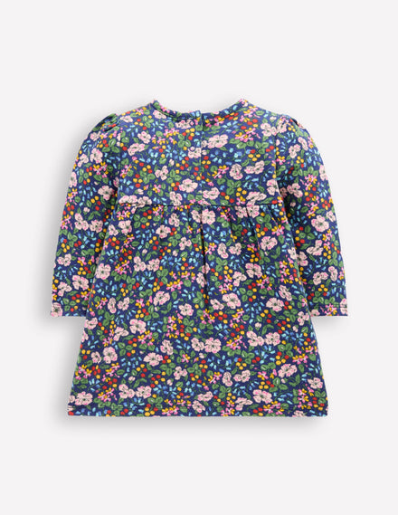 Sweatshirt Dress-Twilight Berry Floral