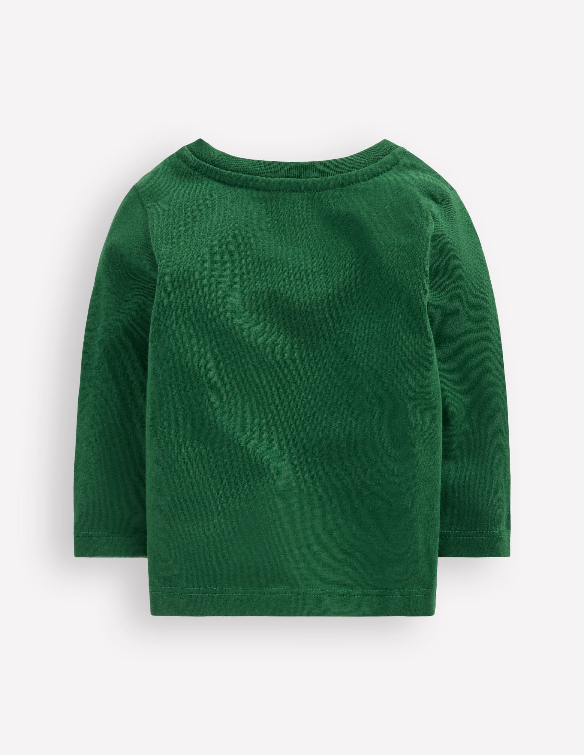 Long Sleeve Applique T-Shirt-Pine Green Nutcracker-2