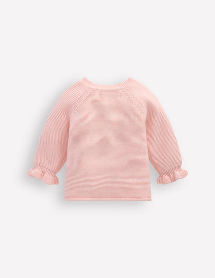 Pretty Embroidered Cardigan-Lotus