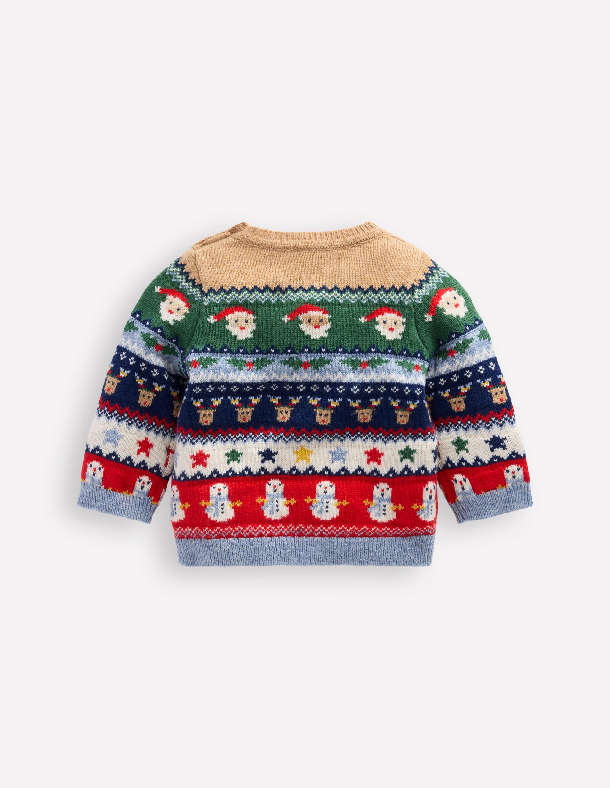 Fair isle Jumper-Multi Festive Fair Isle - Image 2