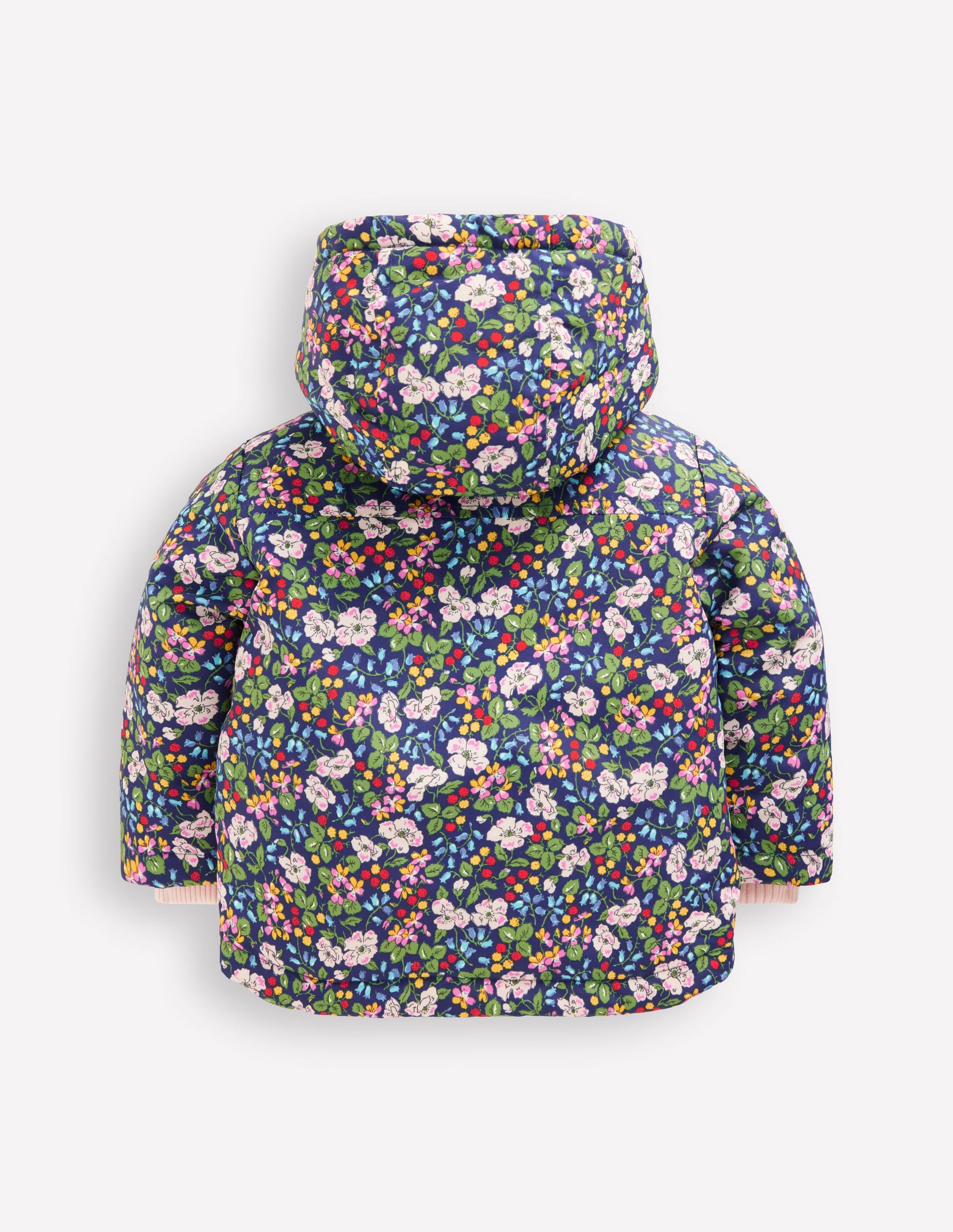 Girls 3 in 1 Coat-Twilight Berry Floral-2