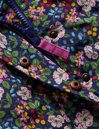 Girls 3 in 1 Coat-Twilight Berry Floral-3