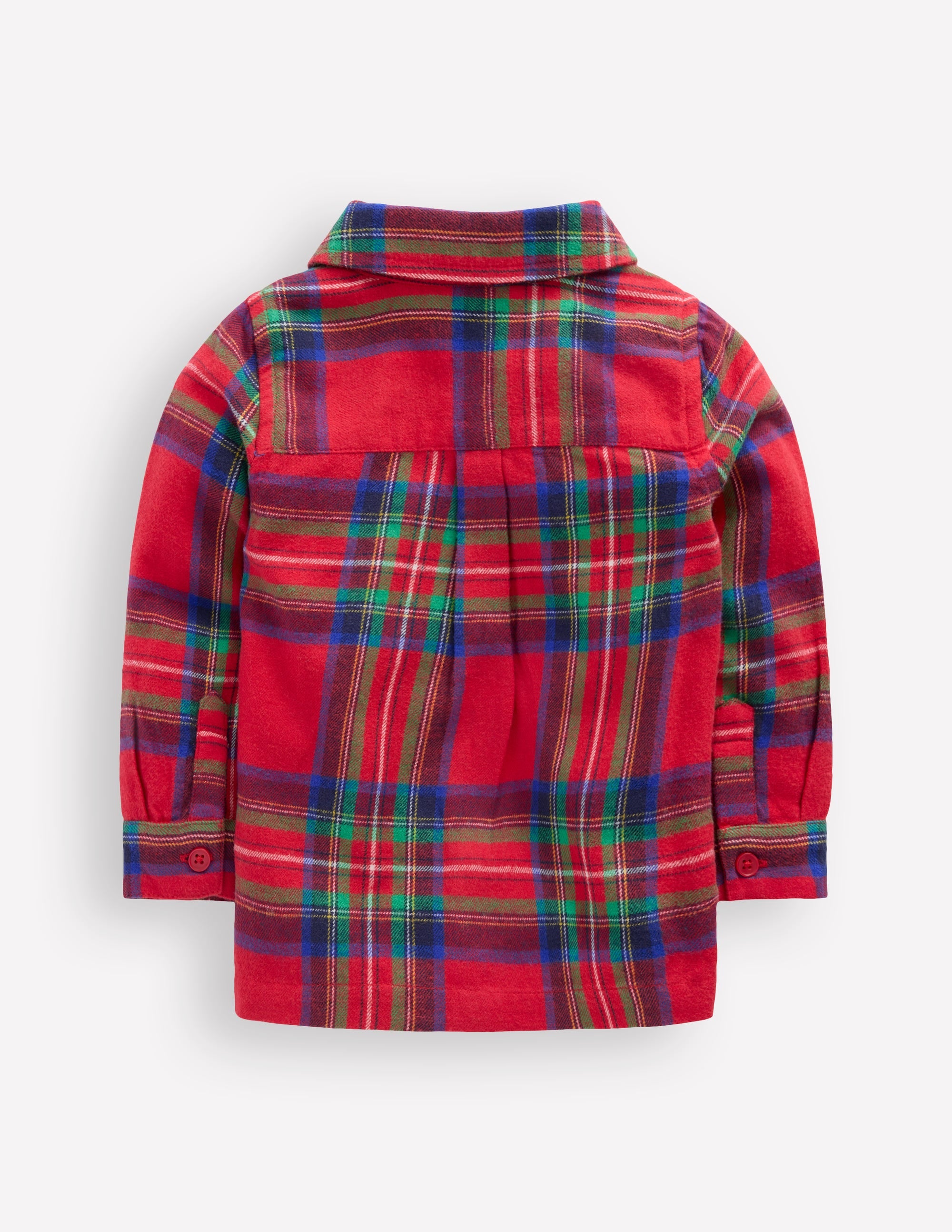 Boys Shirt-Red Check - Image 2