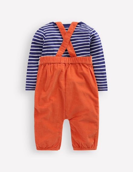 Novelty Dungaree Play Set-Koi Fox
