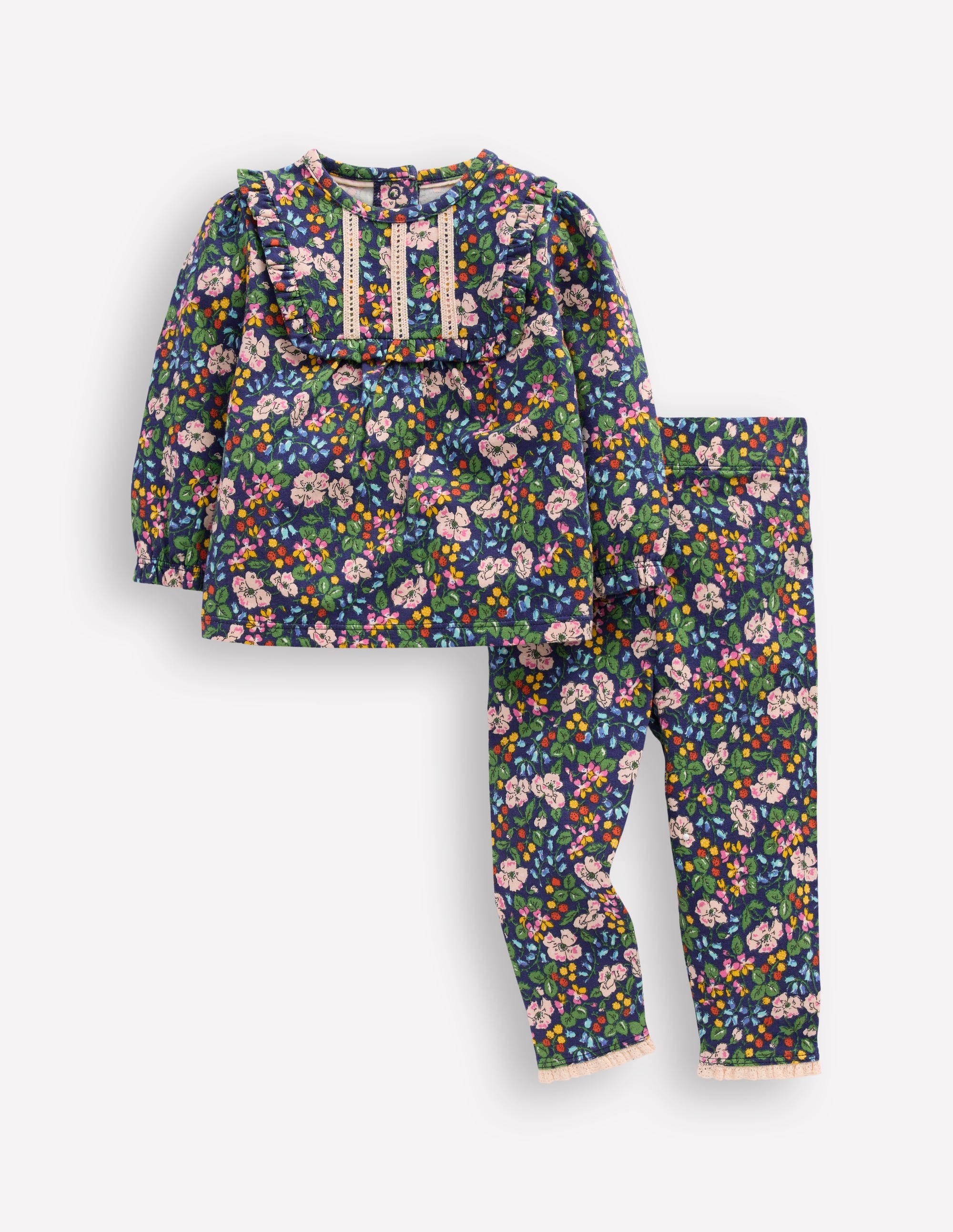 Jersey Co-ord Set-Twilight Berry Floral - Image 1