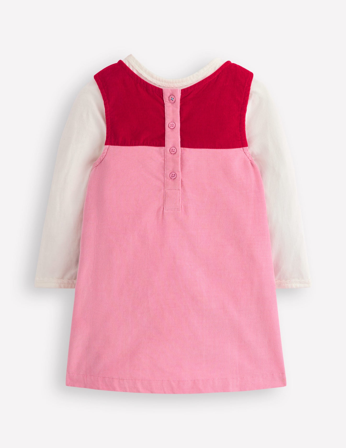 Novelty Cord Dress Set-Gingerbread House