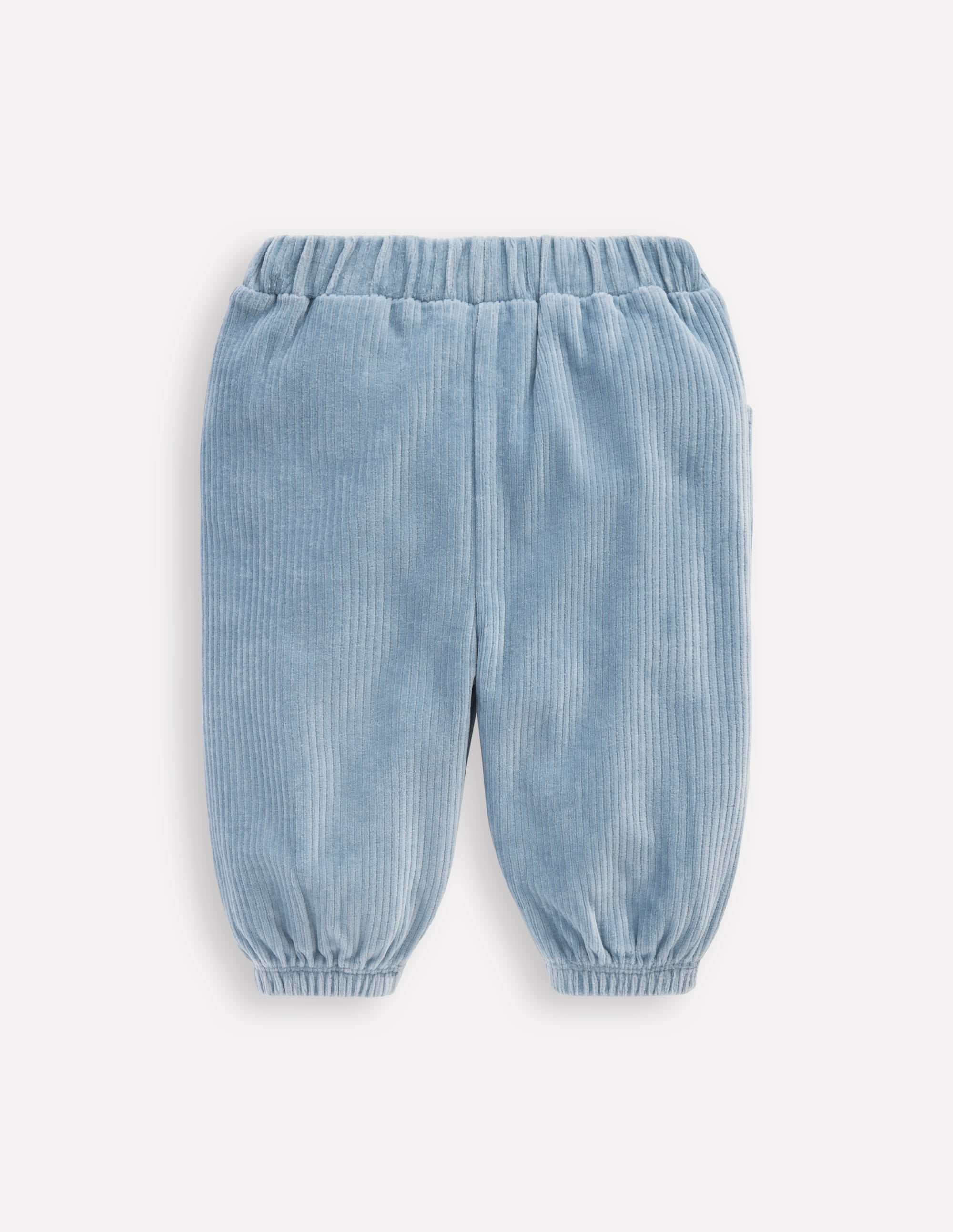 Jersey Cord Trousers-French Blue - Image 2