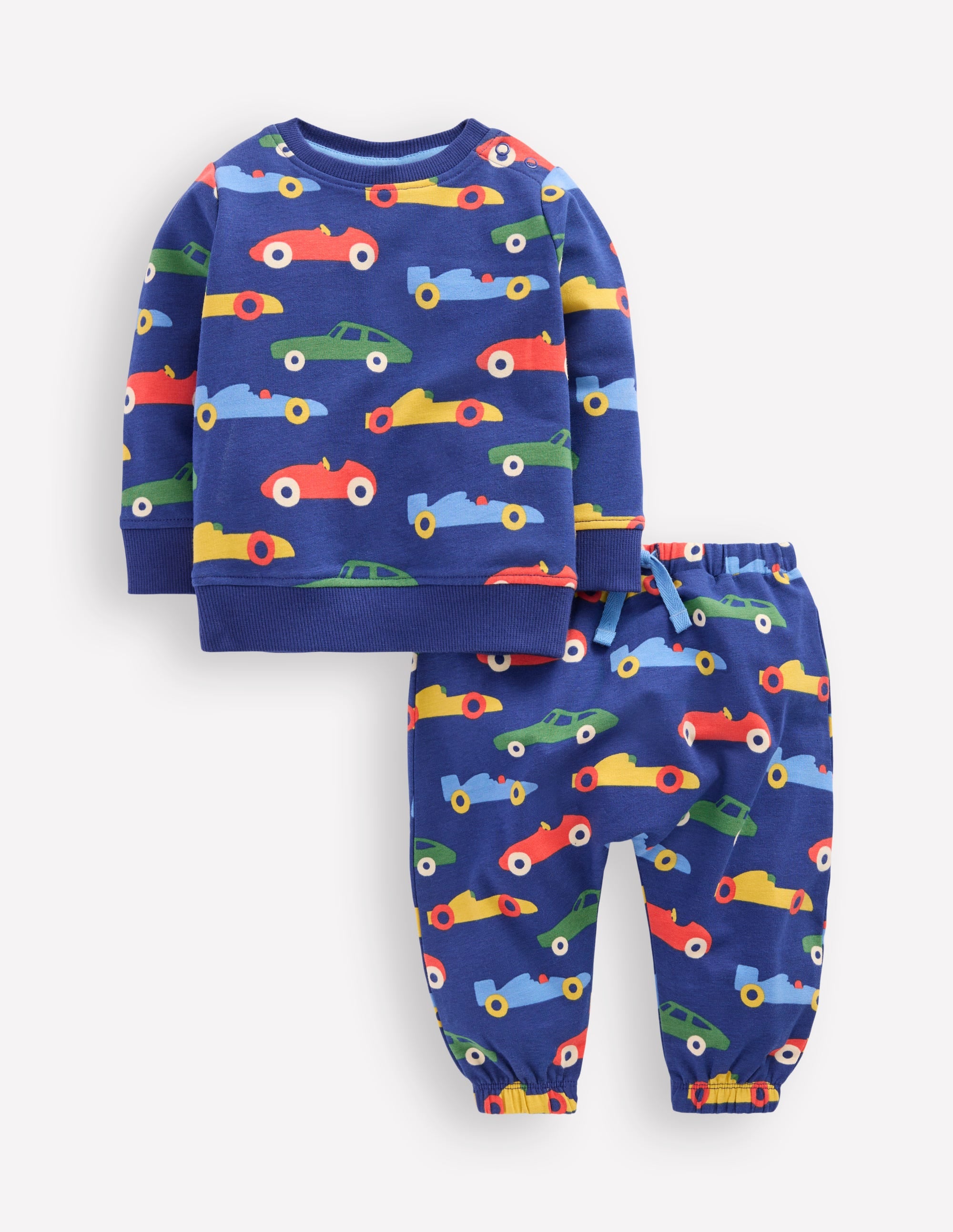 Sweatshirt Play Set-Blue Cars - Image 1
