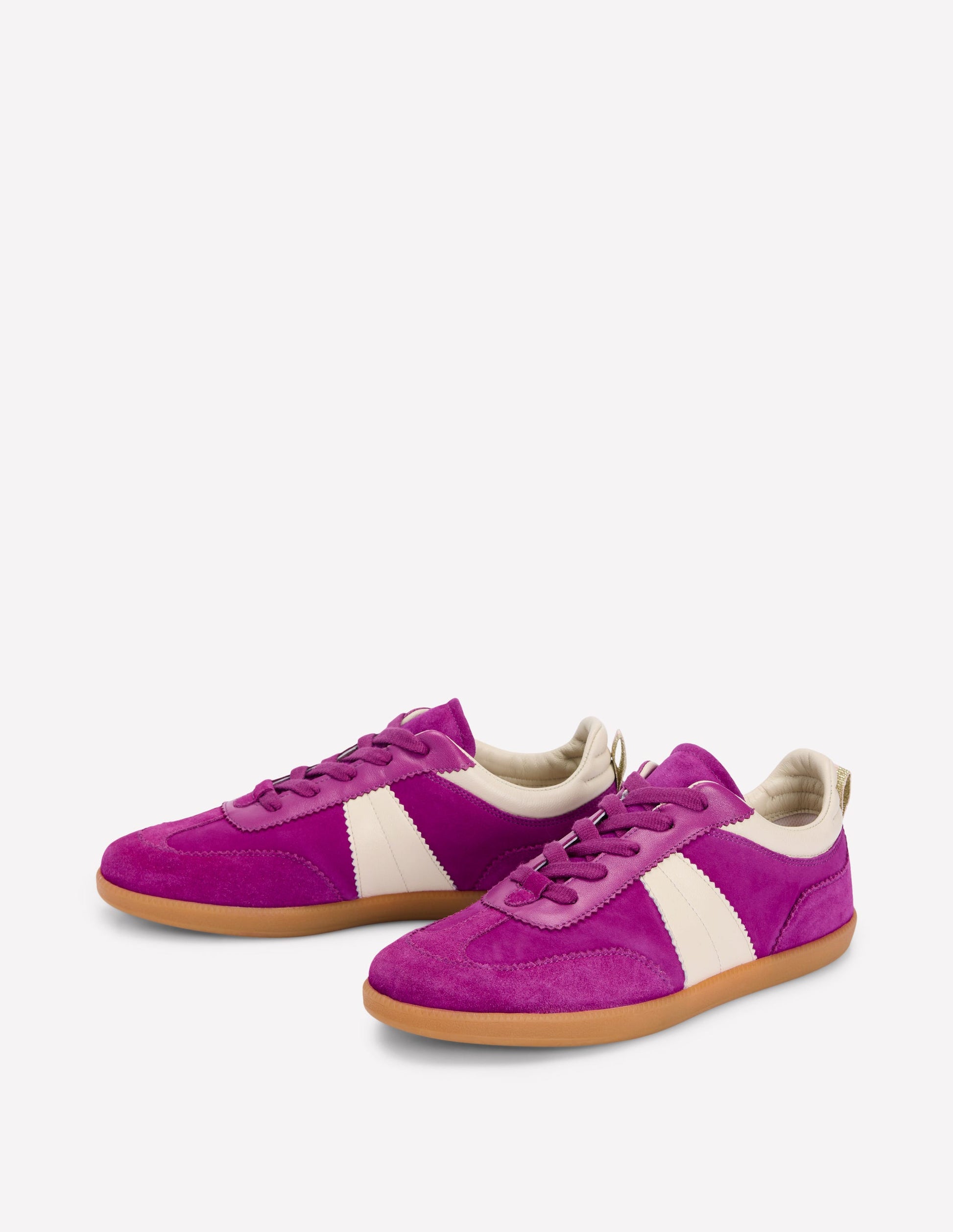 Erin Retro Tennis Trainers-Regal Purple-3