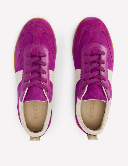 Erin Retro Tennis Trainers-Regal Purple-5