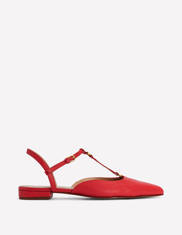 T-Bar Point Flats-Post Box Red