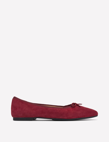Point Flexi Sole Flat-Oxblood