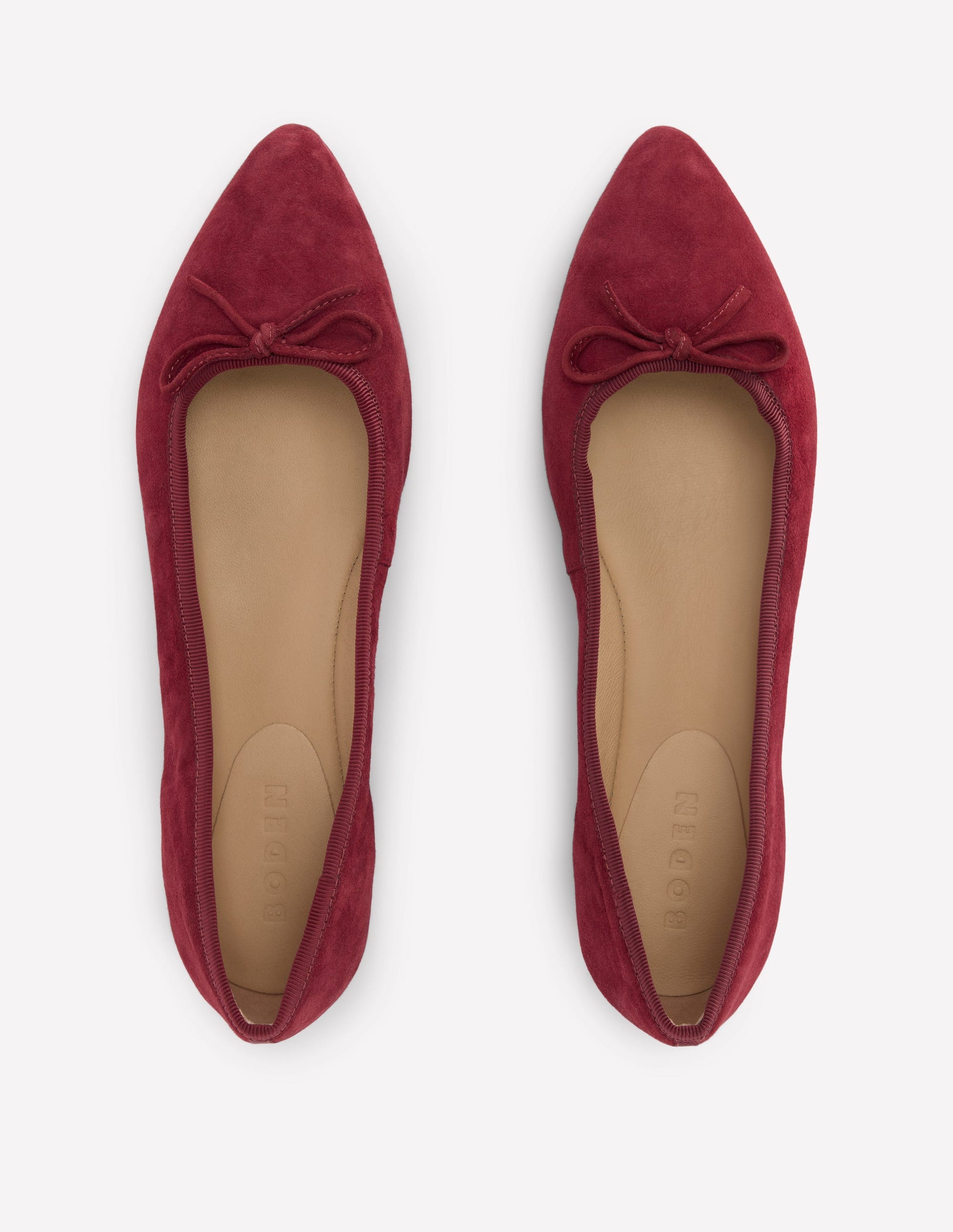 Ballet Flats Boden Red Shoes BODEN Iris Snaffle Ballet Flats Endource