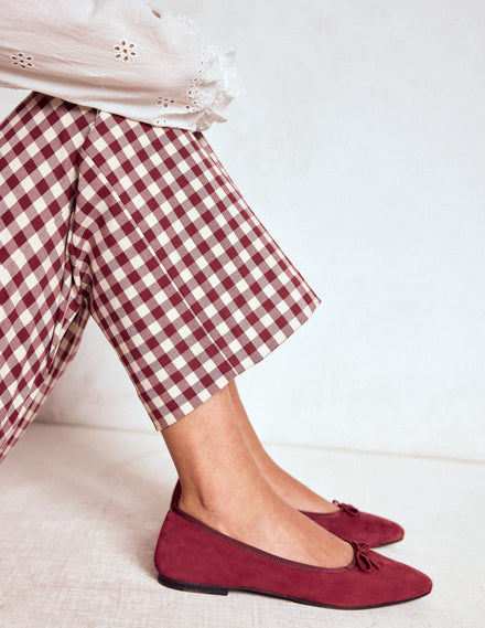 Point Flexi Sole Flat-Oxblood