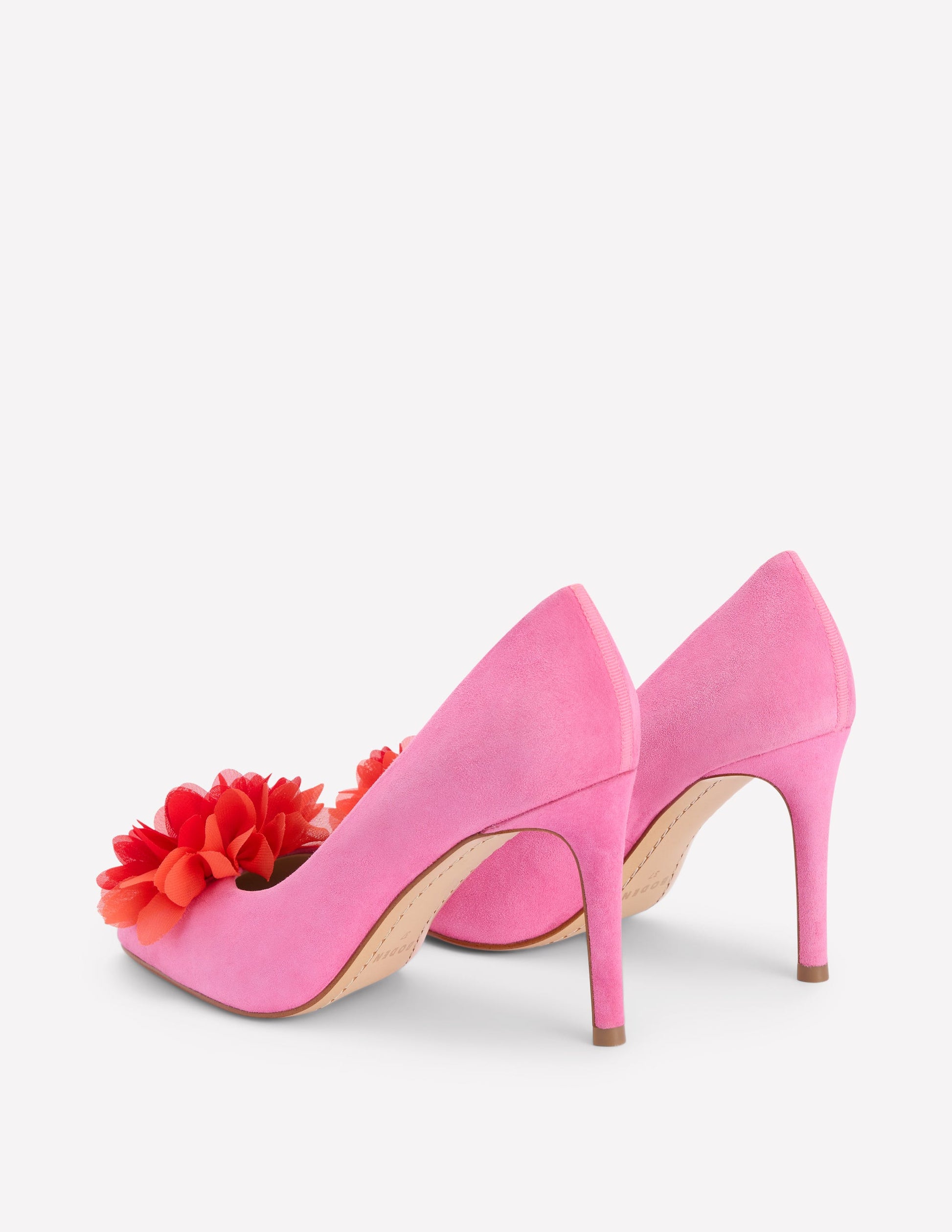 Flower Point Heels-Hot Pink Boden Global
