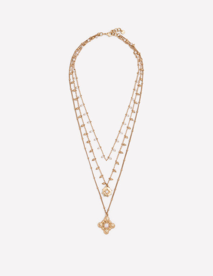 Layering Necklace-Gold