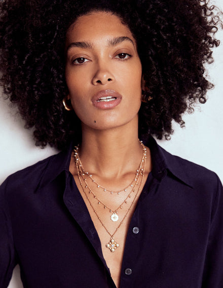 Layering Necklace-Gold