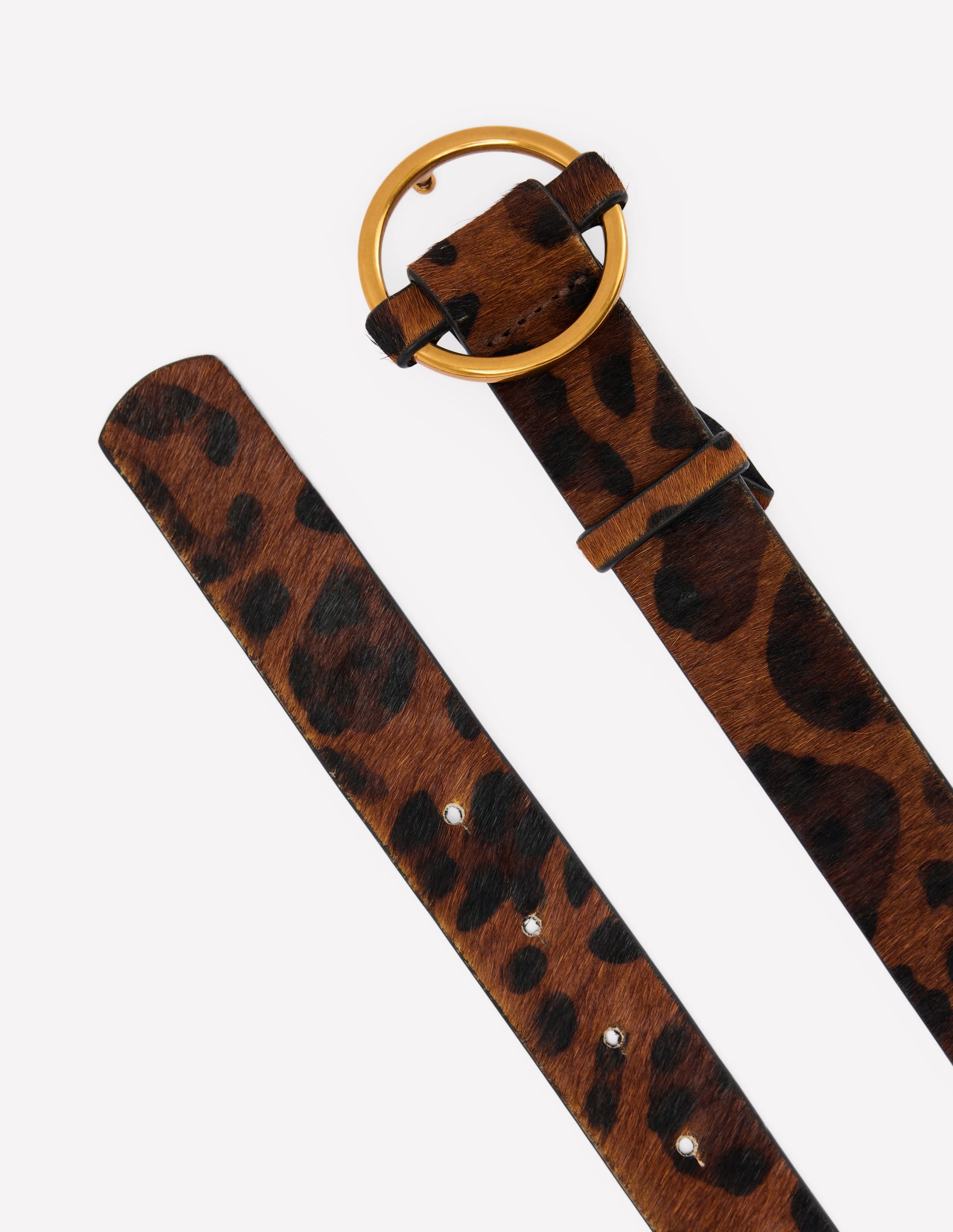 Heritage Classic Belt-Leopard Pony - Image 3