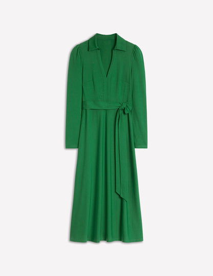 Imogen Collared Jersey Dress-Eden-6