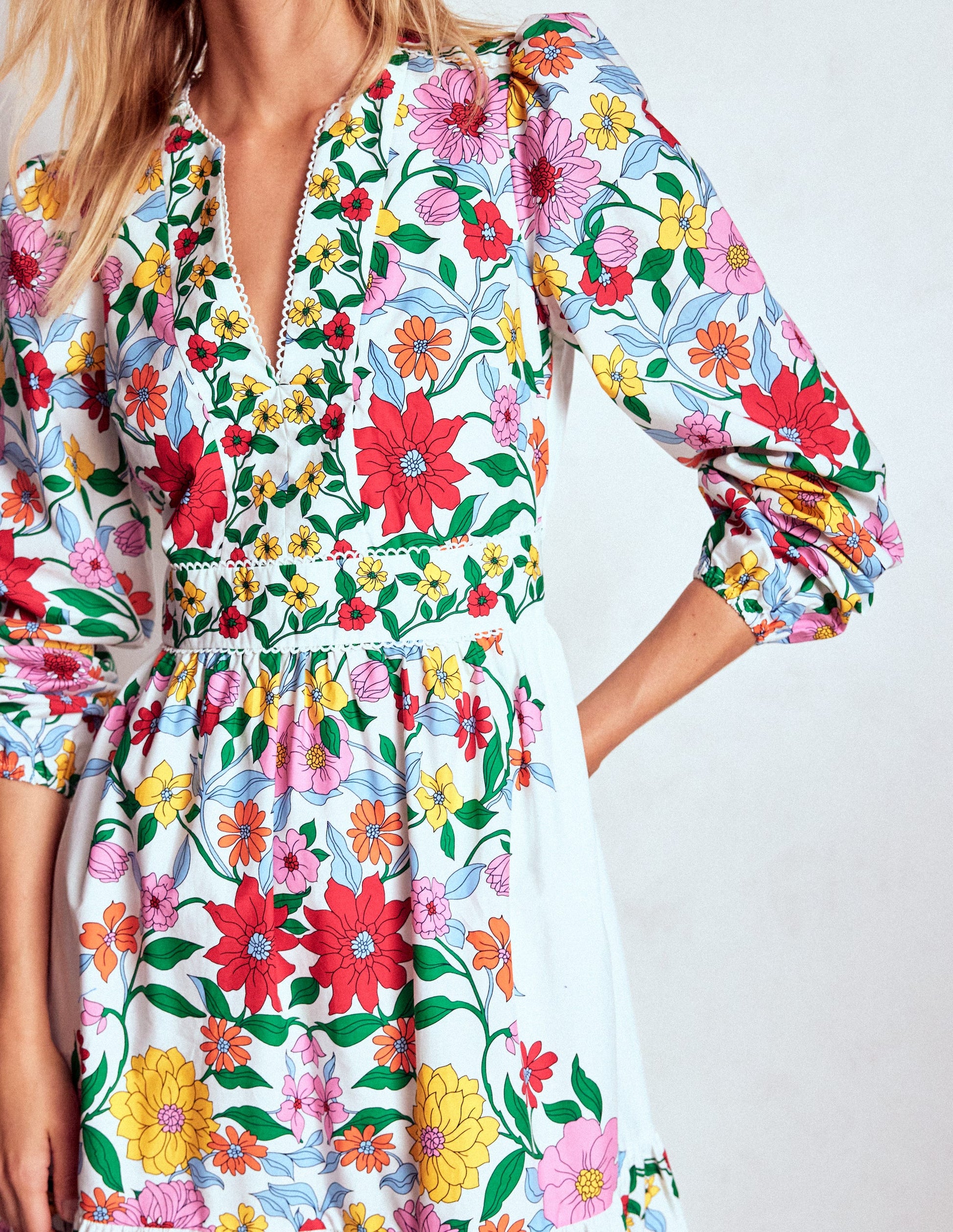Violet Midi Dress-Multi, Dahlia Trail-3