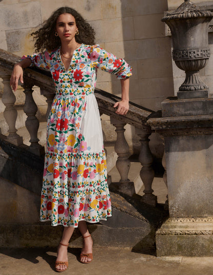 Violet Midi Dress-Multi, Dahlia Trail-1
